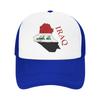 Iraq Flag Map  Love Iraq  Casual Baseball Cap  Hiking Fishing Sun Hats Spring SunProof UnisexTeens Yk Funny Snapback Cap
