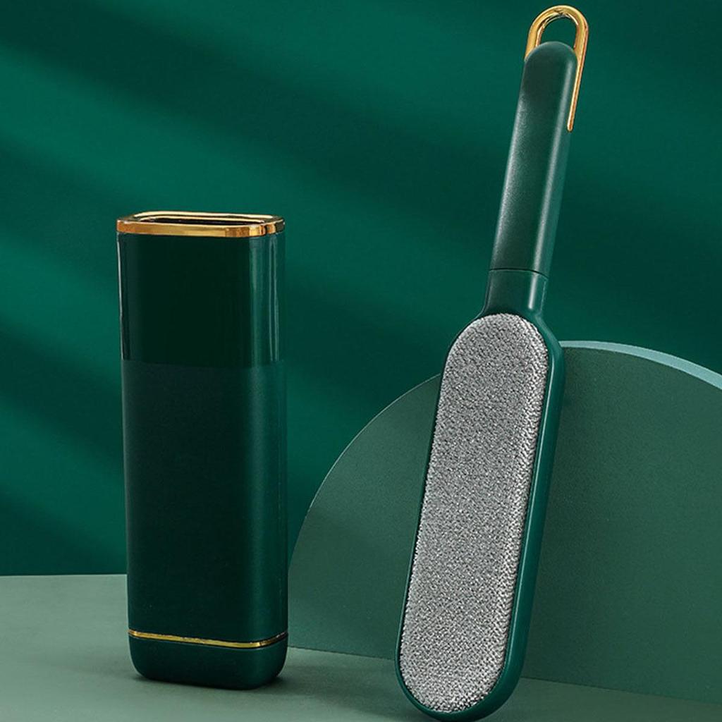 Lint Brush and Pet Hair Remover for Laundry, Clothes, Couches, Car Seats, Furniture and Fabric, Reusable Hair Removal Brush, Double-Sided Lint Roller