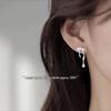 2024 Light Luxury Bow Ear Studs: 925 Sterling Silver, Niche Earrings for Women