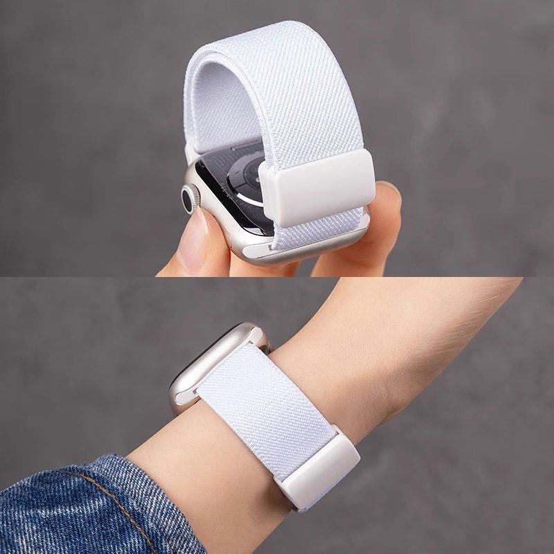 Sportarmband für Apple Watch Armband 46mm 44mm 40mm 42-38-41mm 45mm Atmungsaktives Armband iWatch Serie 10 9 8 7 6 SE 5 3 Ultra 2 49mm
