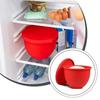 Silicone Bowl Liner With Lids For KitchenAid Tilt Head Mixers 5 Qt Capacity Heat Resistant No Slip Design Accessory