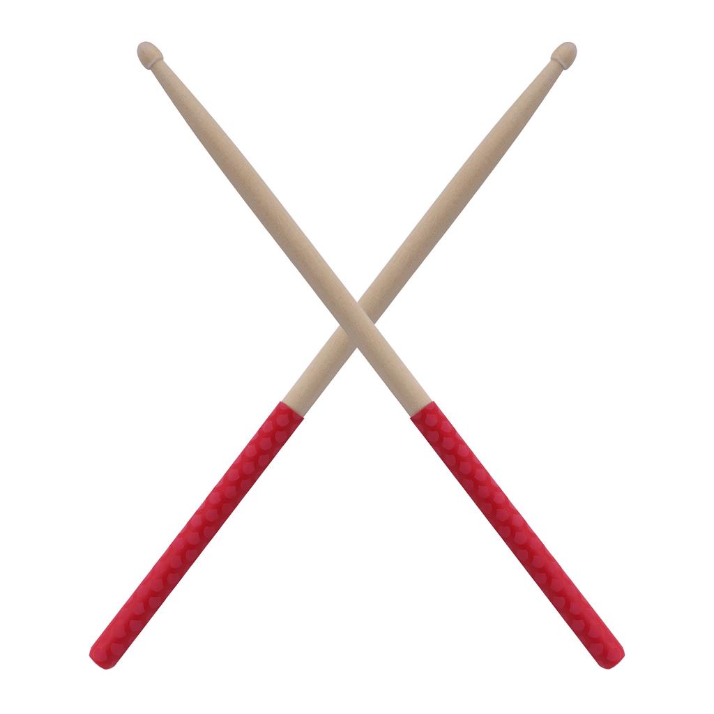 1 Pair Wood Tip Drum Sticks Set Musical Instrument 5A Drumsticks, Classical Maple Wood Drum Sticks for Kids and Adults