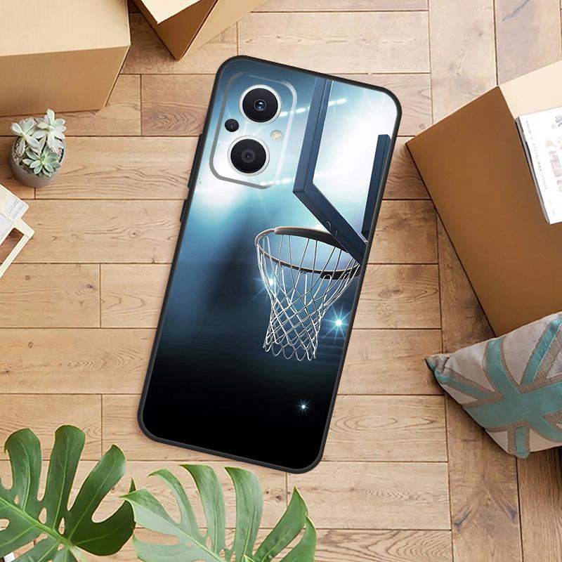 

Basketball Basket Case For OPPO Reno 13F 14F 12F 10 11 12 13 14 Pro 7 8 Lite OPPO Find X6 X5 X8 X9 Pro Cover OPPO Reno14