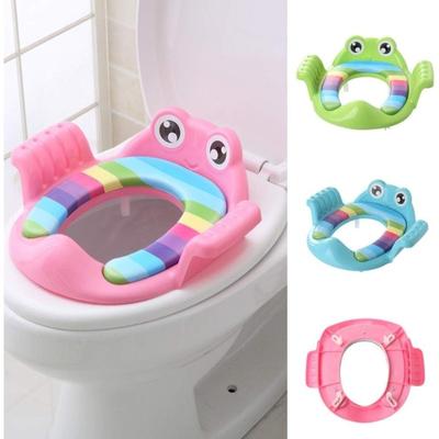 Baby Toilet Seat, Safe Potty Chair with Armrests for Baby Boy and Girl, Outdoor Travel Training Cushion
