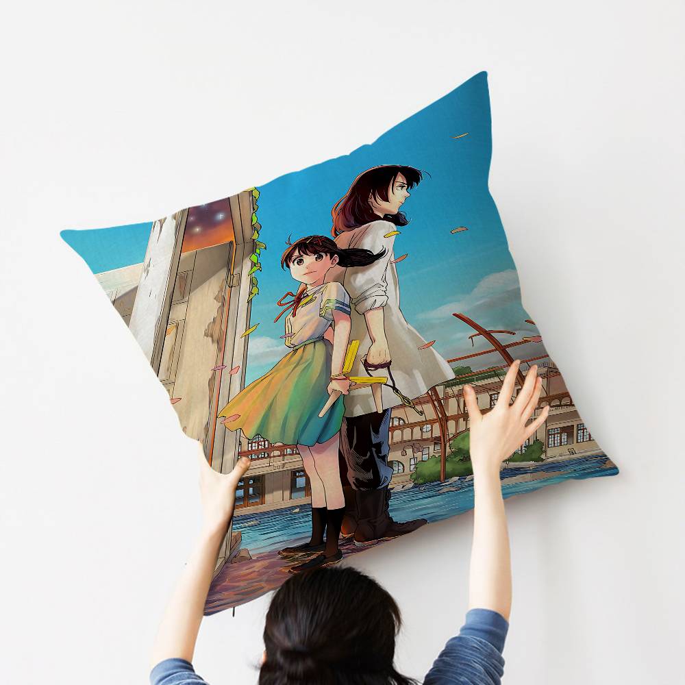 Japanese Anime Suzume Pillowcases Home Bedding Decorative Pillow Cover Wedding Super Soft Pillow Case