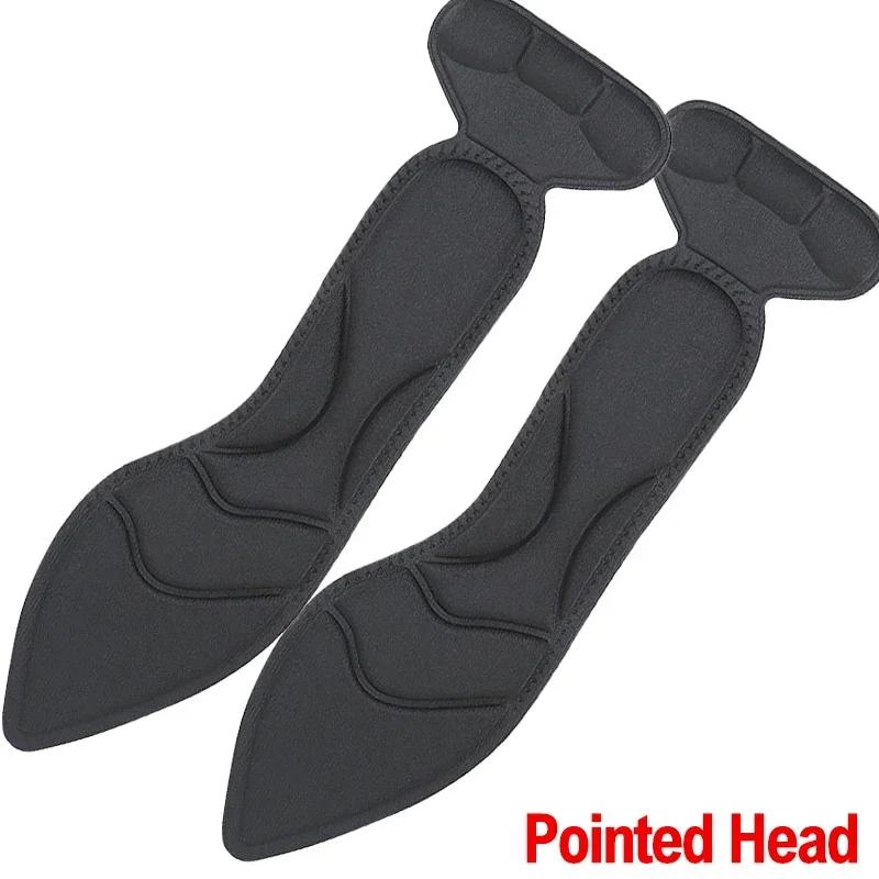 

2/4pcs Women High-heel Shoes Insoles Memory Foam Insoles Anti-slip Cutable Insole Comfort Breathable Foot Care Massage Shoe Pads 2pcs (1pair)