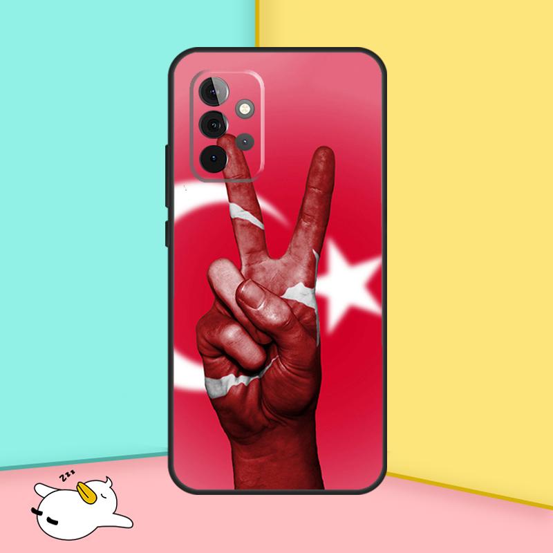 Türkei Türkische Flagge Für Samsung Galaxy A54 A34 A14 A13 A33 A53 A12 A32 A52 A71 A51 A15 A25 A35 A55 Handyhülle