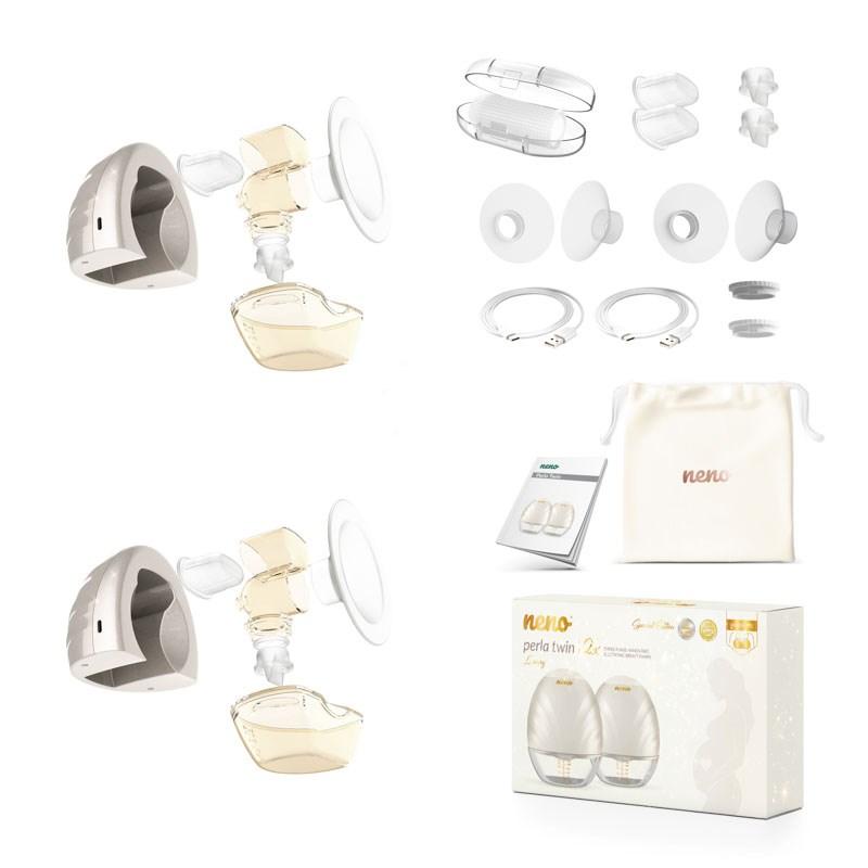 NENO CORDLESS, SHELL, PERLA TWIN BREAST PRAMP