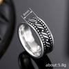 1pc Titanium Steel Neutral Fashion Ring, Fashionable Daily Wear, Personalized Accessory