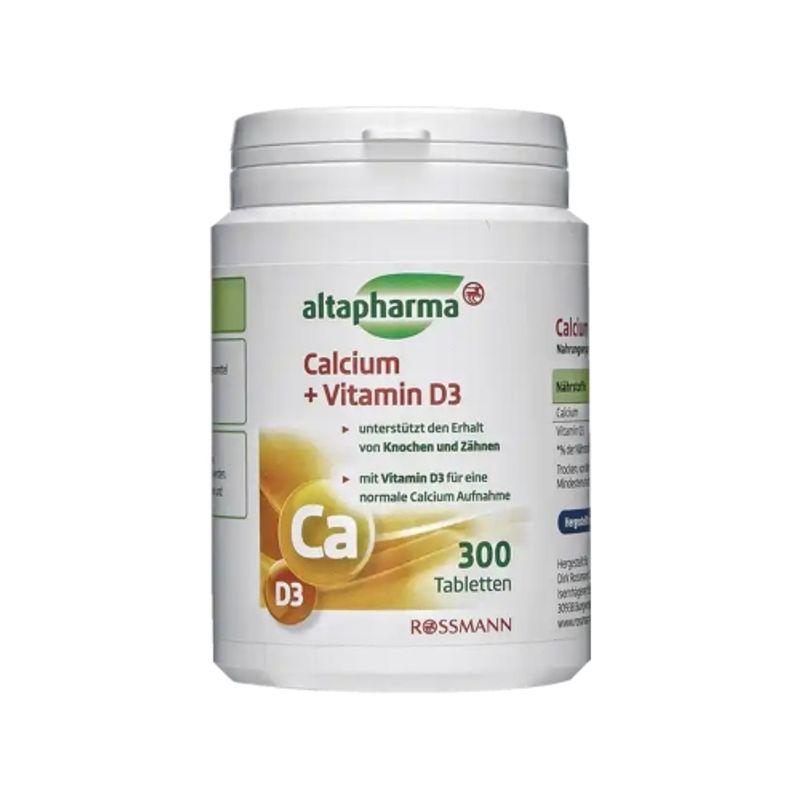 

Alta Pharma Кальцій + Вітамін D3 300 Таблеток