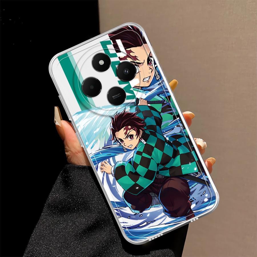 Soft Phone Cover Case for Xiaomi Poco X3 NFC X3 Pro D-Demon Anime S-Slayer