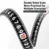 Rubber Shell Self-Locking Tape Measure Double Sided Tape Measuring Tape Ruler  Daily Measurement