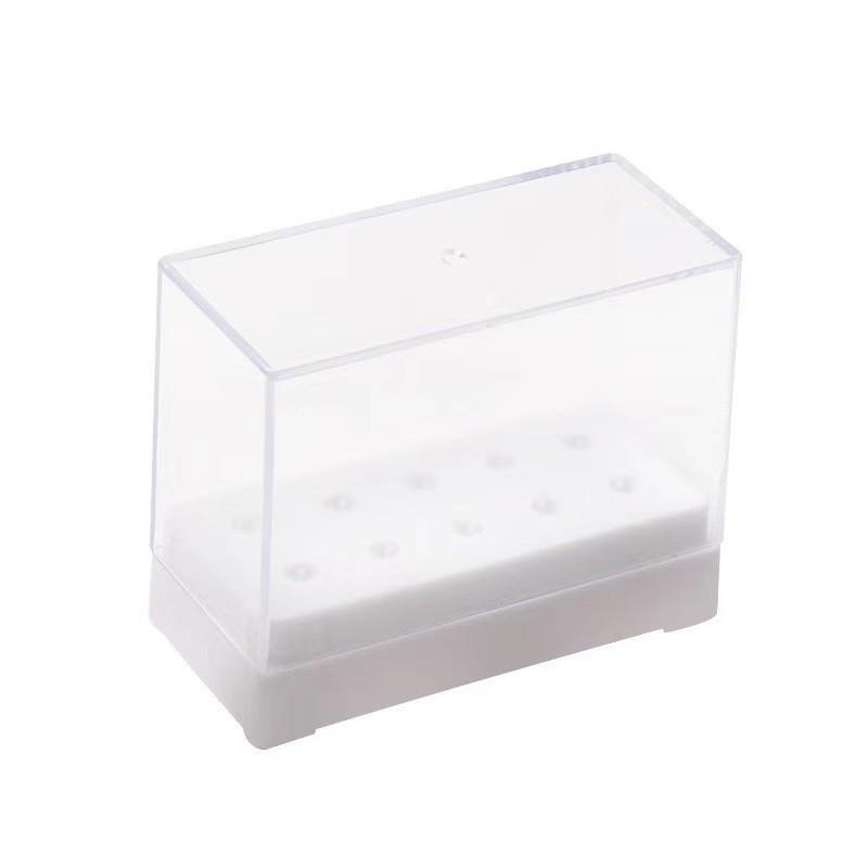 Nail Polishing Head Storage Box and Display Stand for Various Styles