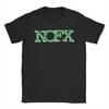 Nofx Amerikaanse Rockband Logo T-shirt Strand Hip Hop T-shirts 100% Katoen Ronde Hals Oversized Top T-shirts Korte Mouwen Vintage T-shirt