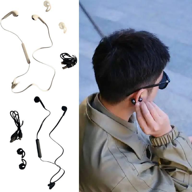 Color Sports Solid Bluetooth Headphones With Protective Shell Usb Charging Gift