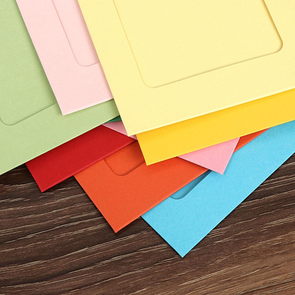 KOGOTA 10pcs Colorful Paper Photo DIY Wall String Clip Picture Hanging Album Frame Party Decorations