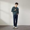 Seven Brand Men's Waffle Knit Crewneck Sweatshirt