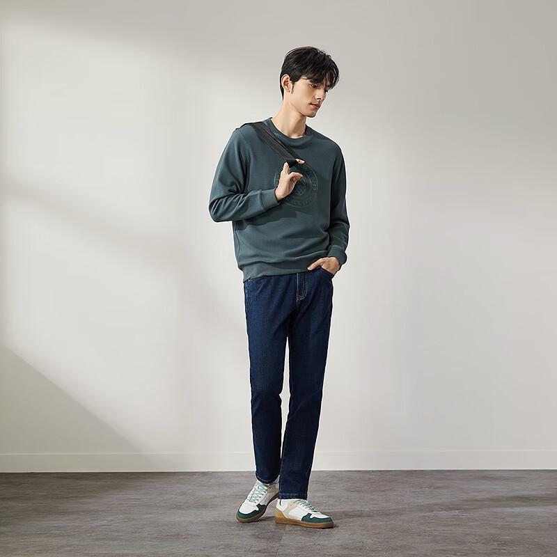 Seven Brand Men's Waffle Knit Crewneck Sweatshirt