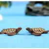 5ks Mini Mořská želva Model Akvária Ornamenty Pryskyřičné figurky Miniatury Rybí akvária Příslušenství Živé terárium Krajina Dekorace