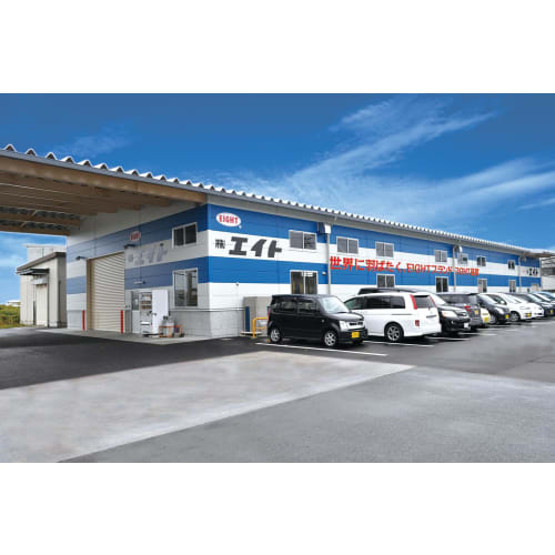 EIGHT TLC-S9N Hex Key Wrench, Tapered Head, Extra Long, Color Wrench, 9-Piece Set, 1.5-10mm, EL/ARMOUR Plated, Two-Stage Holder