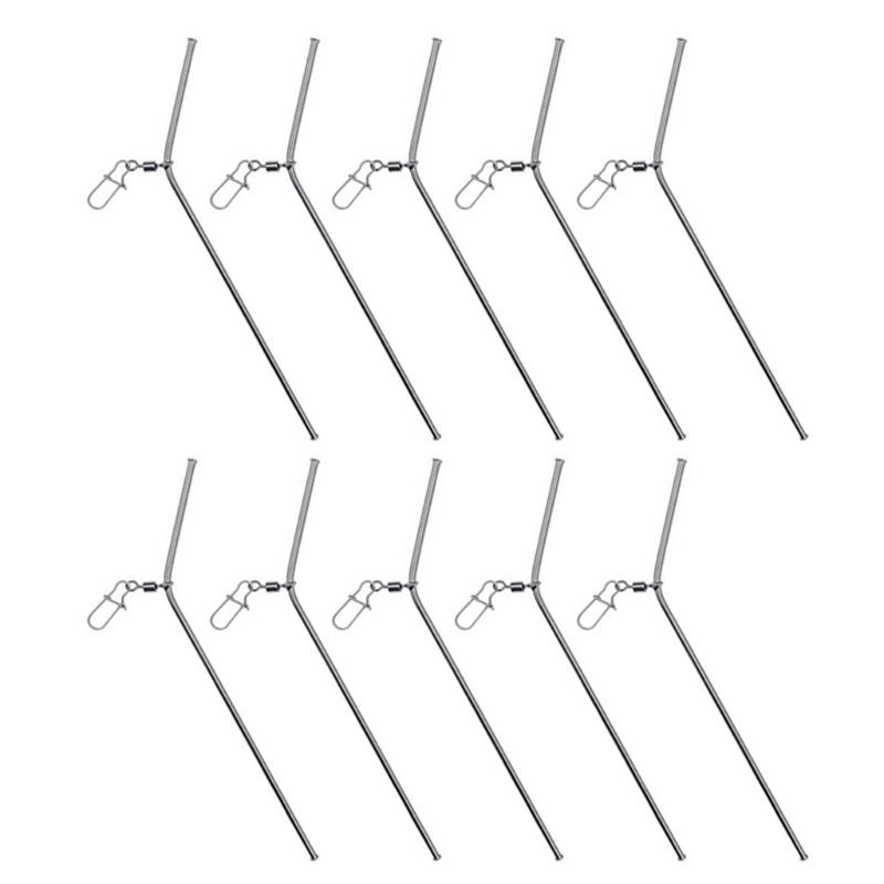10Pcs Balance Connector Sea Fishing Accessory with Snaps Anti Entanglement Tube 7/9/12cm Fishing Balance Connector