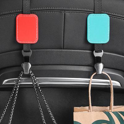 Car Hook Seat Back Seat Back In The Car Multi-Functional Small Hook Rear Durable High-End Car Storage For Handbag Purse Bags Clo