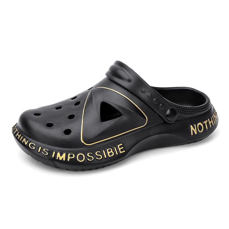 Fashion Sandals Women Waterproof Slippers Summer Outdoor Women Slides Soft Sole Garden Shoes Men Indoor Classic Nursing Clogs Sandals