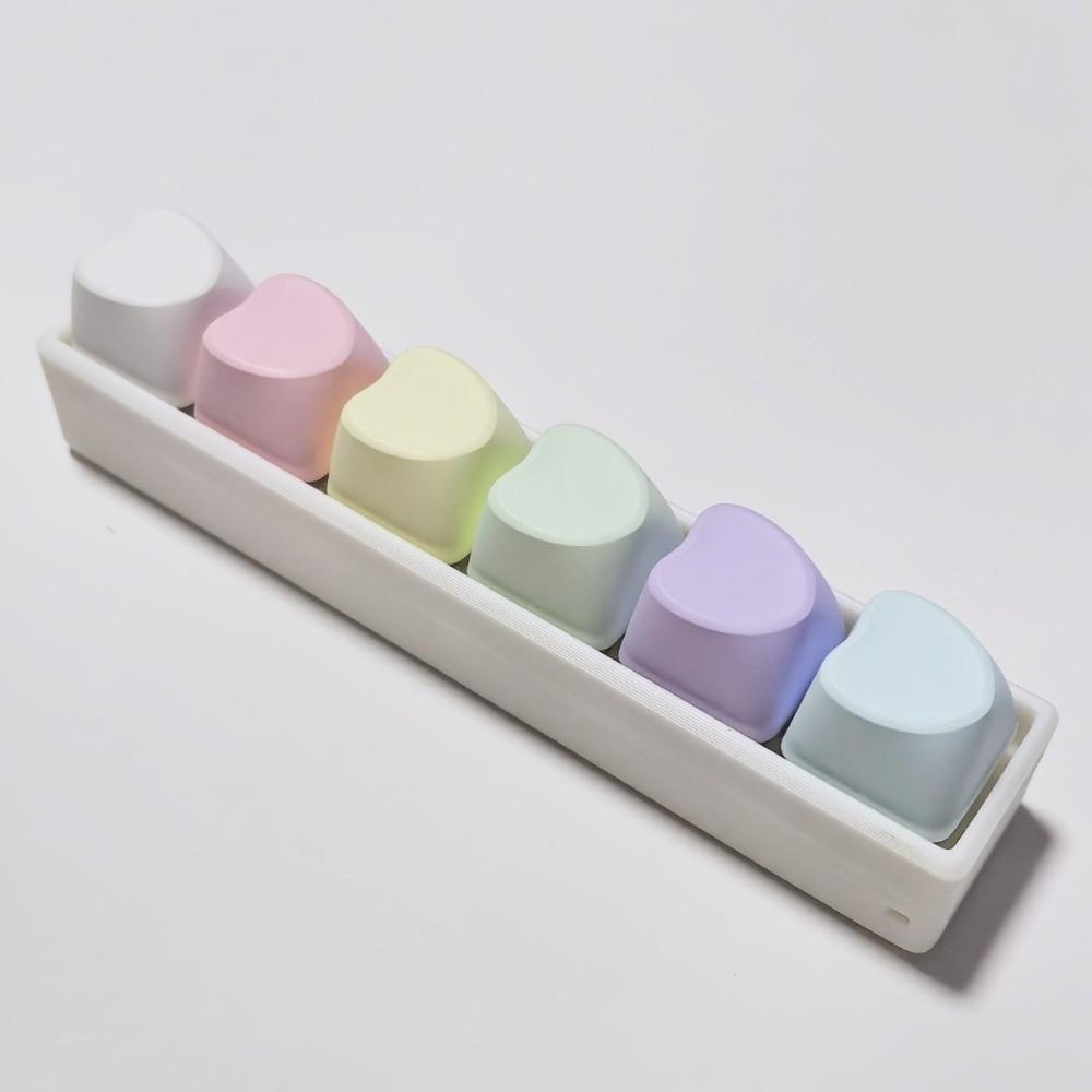 Key Button Fidget Keychain Keycap Clicker Toy Pendant Funny Pinch Toy  for Adult&Kids