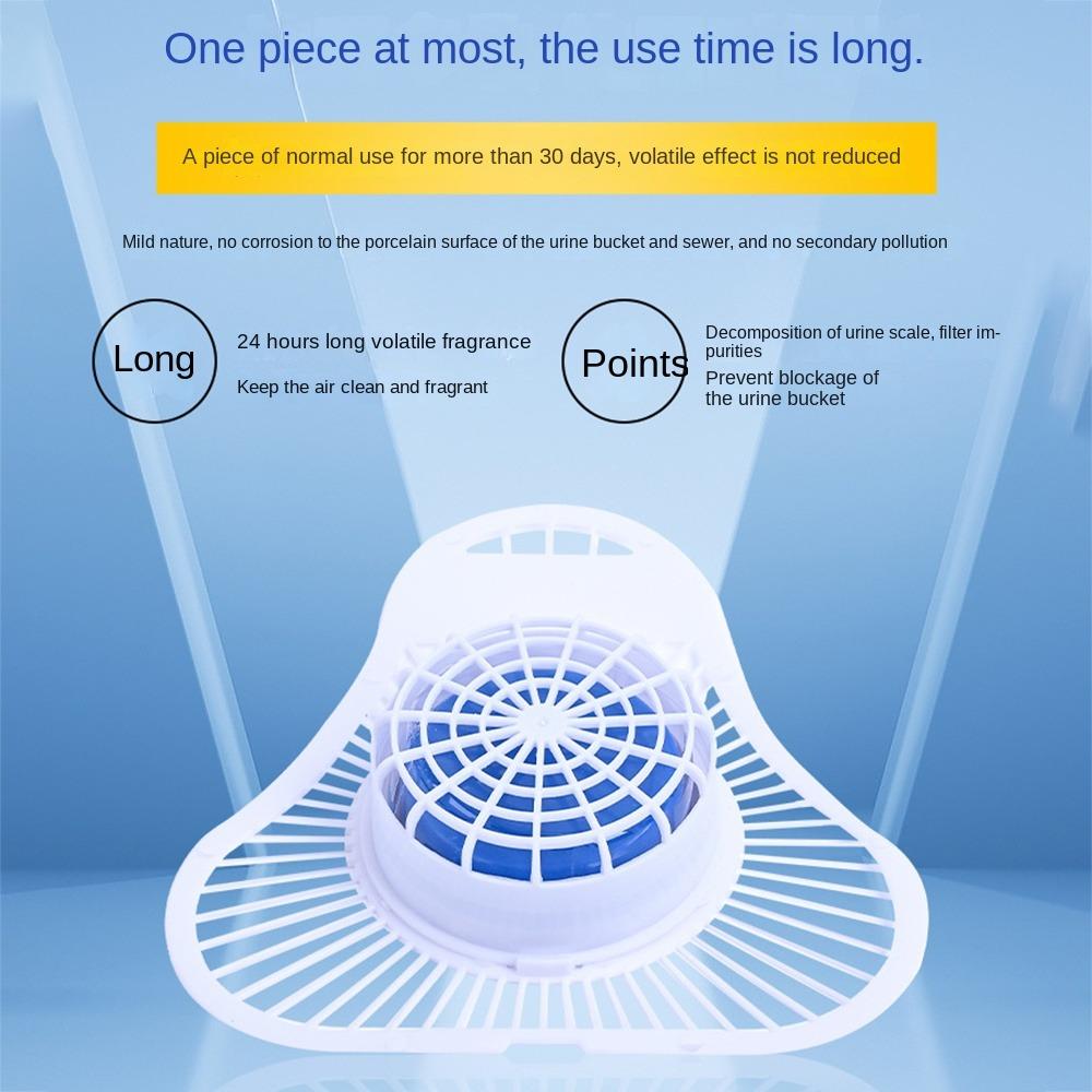 Soft Urinal Screens Deodorizer Easy To Use Urinal Mats Pads Deodorizer  for Toilet Bathroom