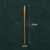 2 szt. Materiał mosiężny Igła do dziergania liny do rękodzieła skórzanego DIY Ręczna praca Kreatywne modelowanie Skórzana lina dekoracyjna Pomocnicze narzędzie do dziergania