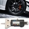 Depth Gauge, LCD Digital Tire Depth Gauge with Inch and MM Conversion of 0-25mm Checker Tire Tester Check Measure Tool for Cars Motorcycle Trucks SUV