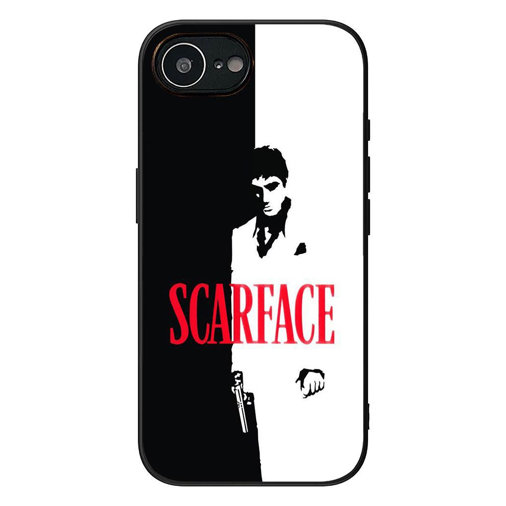 Phone Cover for Samsung Galaxy Note 20 9 8 S8 S10 S9 Plus A54 A33 A21S A31 M21 S10E A17 Case Scarfaces Al Pacino Tony Montana