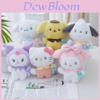 Adorable Lollipop Series Plush Keychain Cinnamoroll Kuromi Melody Plush Toy