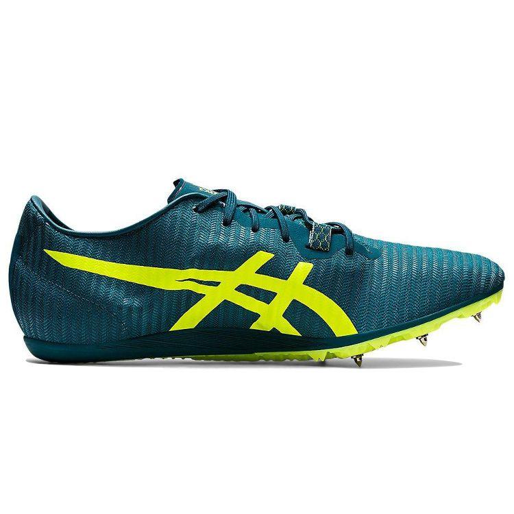 Asics Cosmoracer MD 2 Professional Track Low-Top Running Shoes Men Running Shoes Dark-Green Yellow 1093A029-300