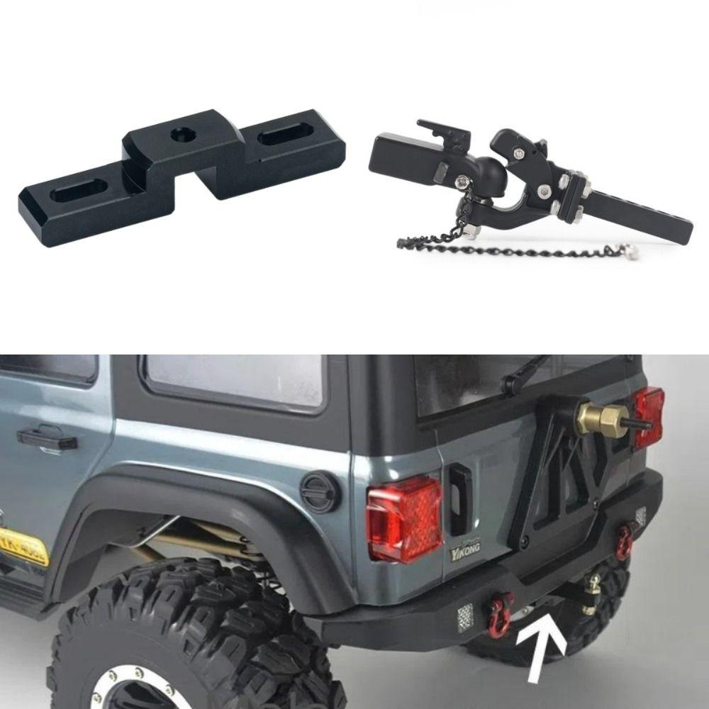 1/10 RC Tow Hitch Mount Metal RC Car Parts Trailer Hook for SCX10 II TRX4 D90 TF2 CFX RGT EX86190
