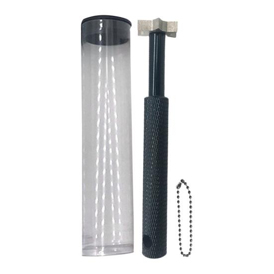 1 sett Golfkølle-sporsliper med 6 hoder Kompakt størrelse Gjenbrukbart 6-tips golfkølle-rengjøringsverktøy