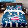 3PCS Football Club Emblem 3pcs Bedding,Including 3PCS Duvet Cover And 2pcs Pillowcases Perfect for Christmas,Ideal for Bedroom, Dormitory