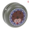 Wooden Yoyo Toys Animal Prints Kid Yoyo Ball Wood Kid Yoyo Toys For Children
