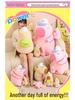 Snotty Bear Capybara Plush Toy: Cute Baseball Cap Keychain with Snap Bracelet