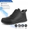 Insulated Electrician Safety Shoes: Anti-Smash, Anti-Puncture, Waterproof, Oil-Proof, Plastic Toe Cap, Low-Top Work Shoes