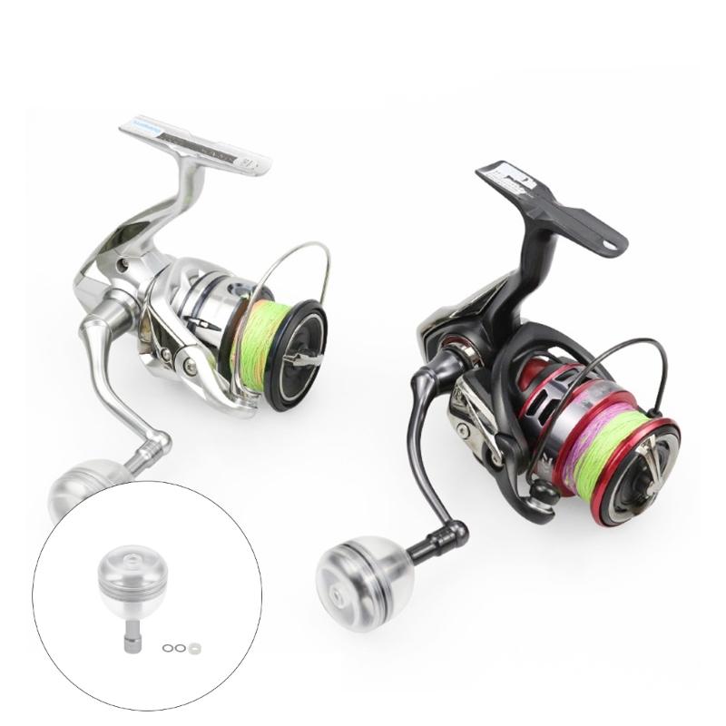 Acrylic Fishing Line Wheel Handle Knob Grip Baits Casting Reels Power Knob Fishing Reels Accessories Easy to Use