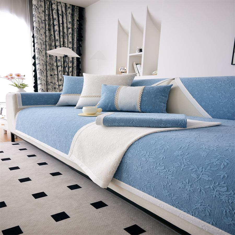 

Простая современная подушка для дивана Four Seasons Universal Non-slip Ins Чехол для дивана Ткань Полотенце Чехол для дивана Подушка 70x70