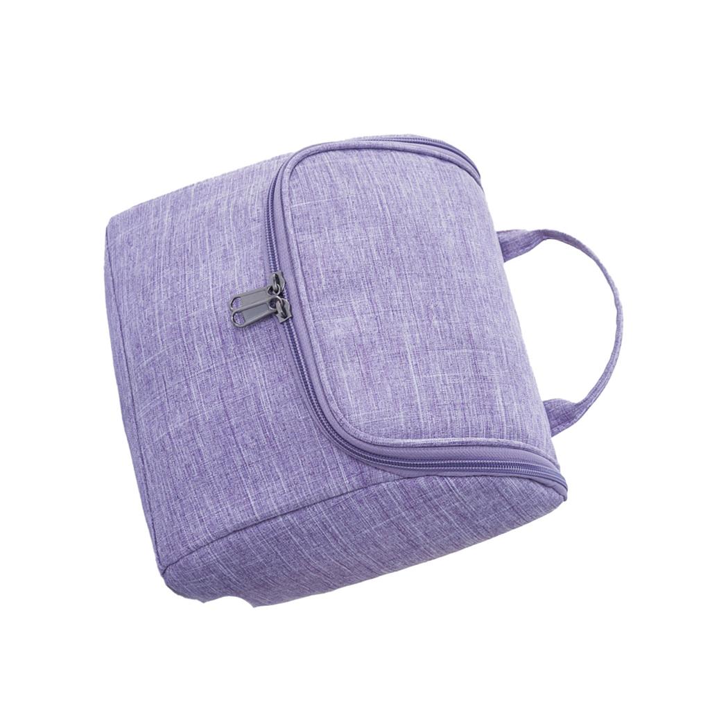 Neceser Impermeable Gran Capacidad Tela Oxford Organizador de Mano Portátil para Viajes Baño