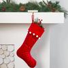 1PC Hanging Ornament Large Hanging Socks Gift Packaging Christmas Stocking Home Red Christmas 46x29cm