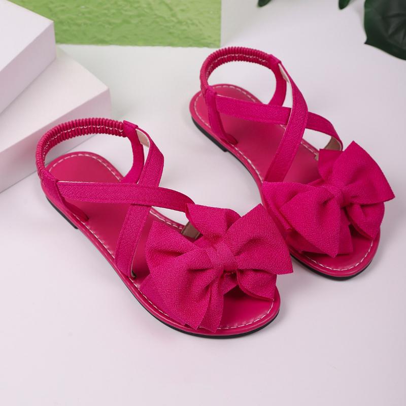 Fashion Women Sandals 2025 New Summer Lightweight Sandals Fashion Beach Casual Slippers Outdoor Bow Tie Flat Shoes Home Slides Women