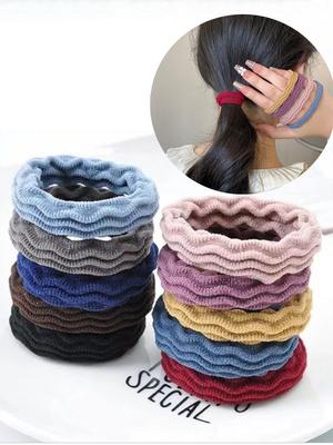 10/20/30/50 Stück Mädchen Bunte Haarband Set Nylon Elastisches Gummiband Kinder Zopfhalter Scrunchies Kinder Haarzubehör