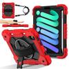 Heavy Duty Protective Cases for iPad Mini 6 A17 Pro Full Body Shockproof Protection Cover with Kickstand Hand Crossbody Lanyard