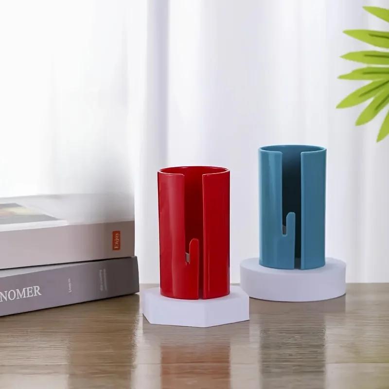1pc small circular paper cutter - portable paper trimmer, suitable for cutting paper for handicrafts, Christmas and Halloween