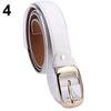 Fashion Women Faux Leather Alloy Pin Buckle Waist Strap Belt Slim Waistband