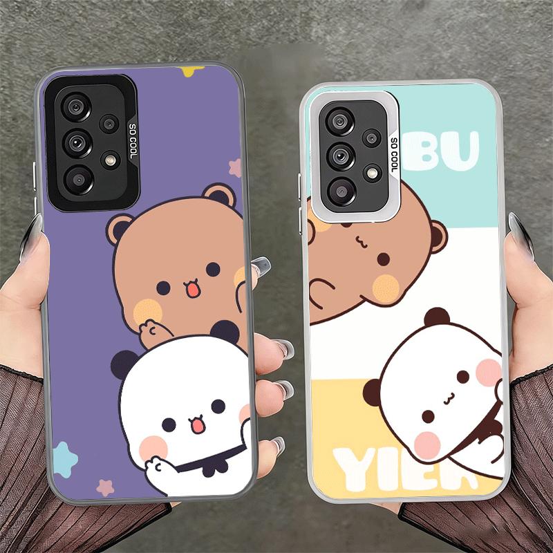 Bubu Dudu Cartoon Cute Shockproof Phone Case for Samsung A17 A16 A15 A14 A37 A57 A36 A56 A26 A35 A55 A25 A34 A54 A24 A13 A23 A33